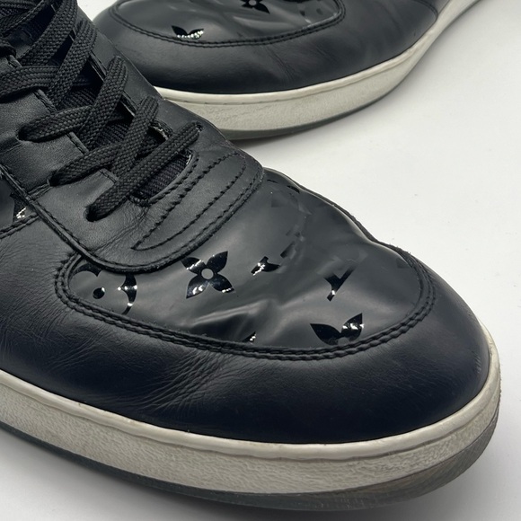 Louis Vuitton Rivoli Sneaker, Black and White Louis Vuitton size 10.5 (12) - Picture 7 of 8
